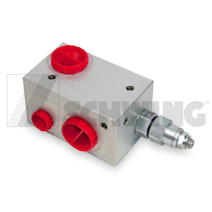 Valve - Hyd, Rod End Axle | Weight: 4 lbs | Dimensions: 155 X 70 X 58 MM