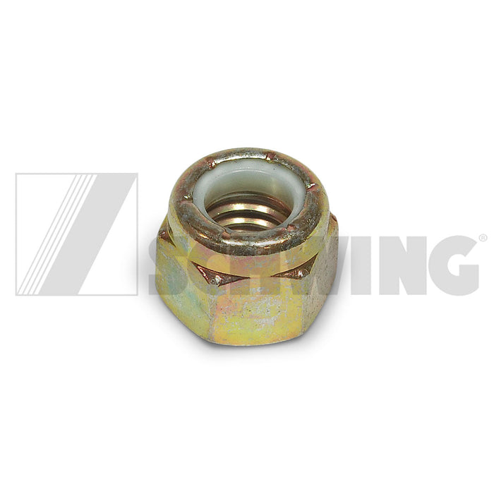 Nut - Hex, 3/8-16UNC Gr. 8 (Nylock) - ZP