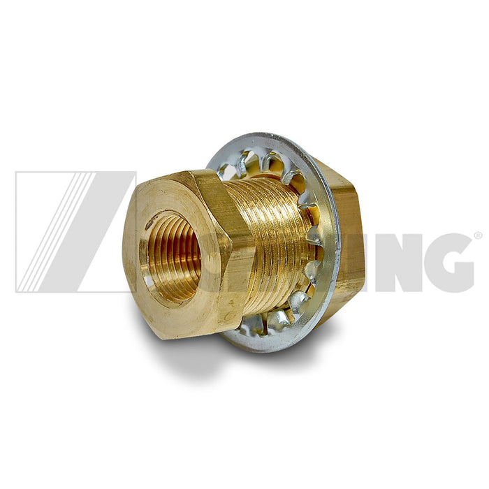 Fitting - Water, Coupling Anchor 3/8 Npt | Weight: 2 lbs | Dimensions: 43 X 43 X 33 MM