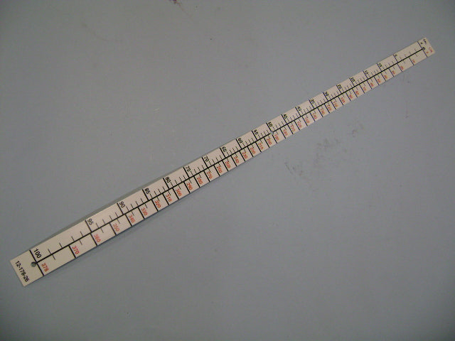 Decal - Plt, Water Level (100 Gl) | Weight: 2 lbs | Dimensions: 30X710MM
