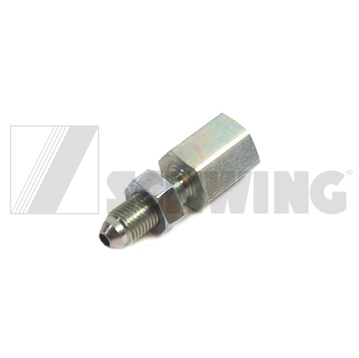 Fitting - Hyd, Female Bulkhead 1/4" Npt | Weight: 2 lbs | Dimensions: 20X20X55MM
