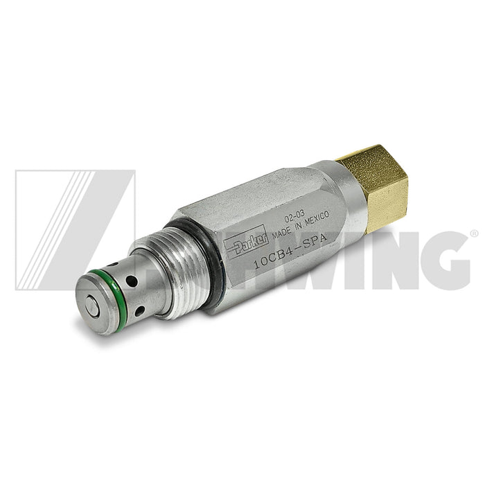 Valve - Hyd, Cartridge 4:1 Ratio Booster | Weight: 2 lbs | Dimensions: 103 X 30 X 27 MM