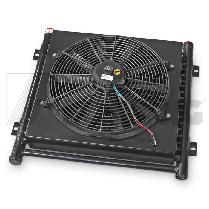 Oil Cooler Bpa W/Fan 12V And Motor | Weight: 47 lbs | Dimensions: 635 X 575 X 175 MM