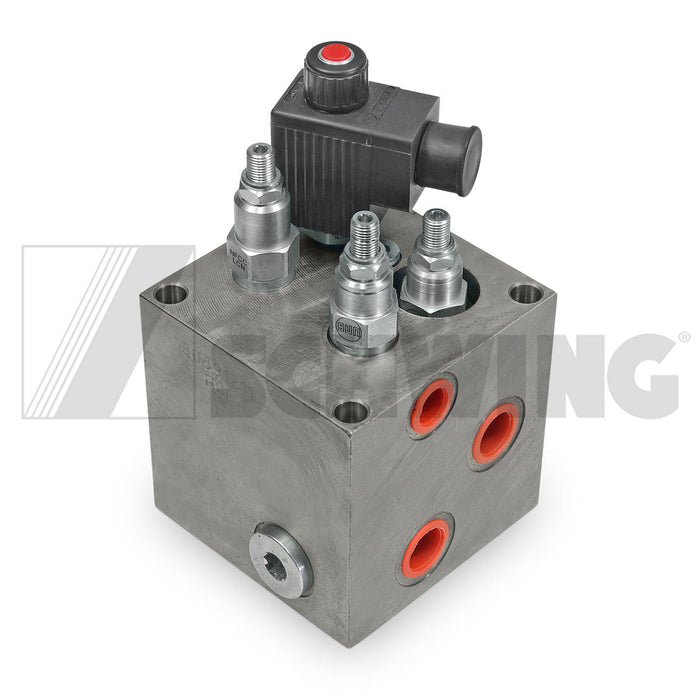 Valve - Hyd, Manifold Accumulator | Weight: 17 lbs | Dimensions: 110X110X175MM