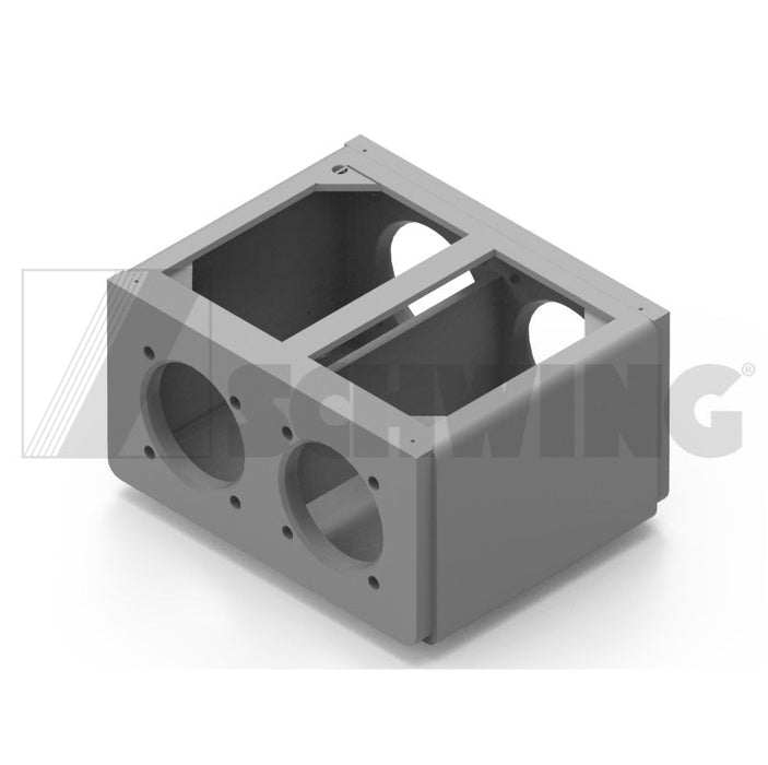 Wmt - Waterbox 6" W / Drain | Weight: 147 lbs | Dimensions: 290 X 385 X 485