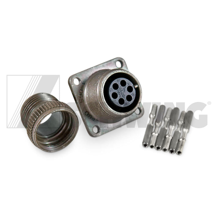 Harn - Plug, Female 6 Pole | Weight: 2 lbs | Dimensions: 20 X 50 X 65MM