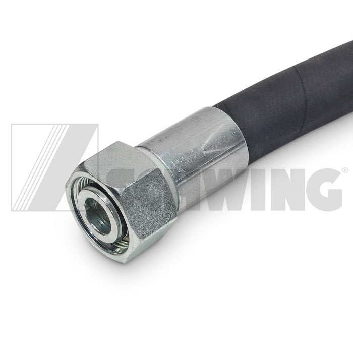 Hose - Hyd, Dn 25/4 X 1000 - 350 Bar | Weight: 8 lbs | Dimensions: 1055 X 58 X 58 MM