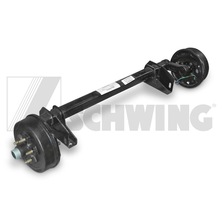 Axle 3700# Electric Ass'Y P305 Complete | Weight: 180 lbs | Dimensions: 1576 X 366 X 366 MM