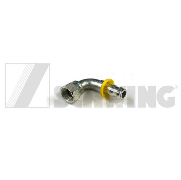 Fitting - 90Elbow 1/2 Hose X 3/4 Fem Jic | Weight: 1 lbs