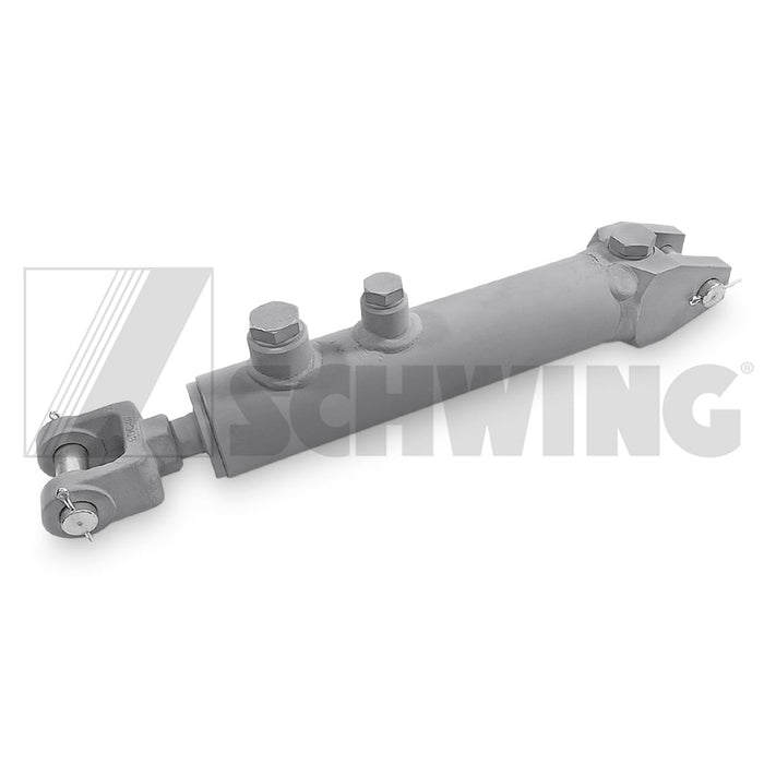 Cylinder - 2X6.5X1 Welded P-305 Slew | Weight: 18 lbs | Dimensions: 465 X 75 X 95 MM