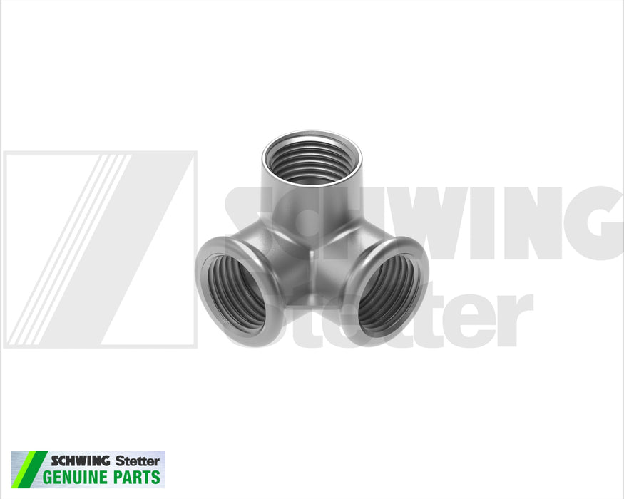 Angle Fitting En 10242 Za1-1-Zn-A | Weight: 2 lbs