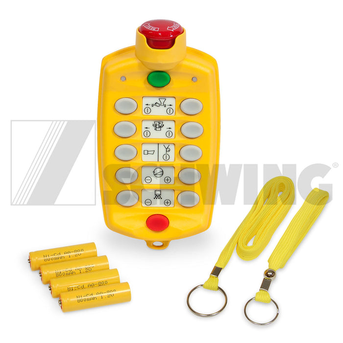 Radio Transmitter 2.4 Ghz T110E-R160 | Weight: 3 lbs | Dimensions: 210 X 153 X 80 MM