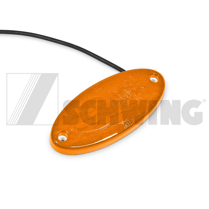 Side Marker Lamp 12V Yellow | Weight: 2 lbs | Dimensions: 185 X 75 X 45 MM