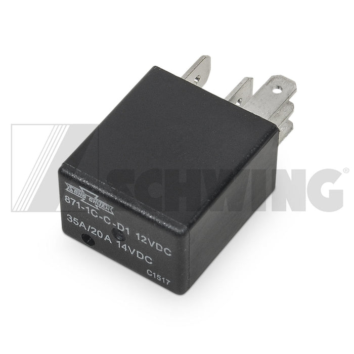 Terminal Micro Relay 5-Terminal | Weight: 2 lbs | Dimensions: 38 X 24 X 16 MM