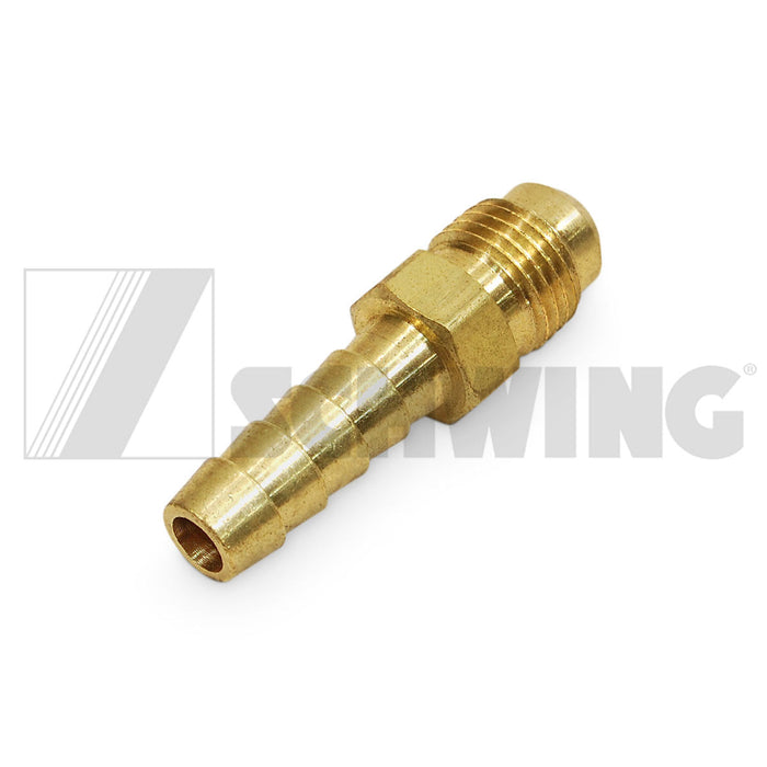 Fitting - Straight, 1/2"-20 X 5/16" Barb | Weight: 2 lbs | Dimensions: 13 X 16 X 45