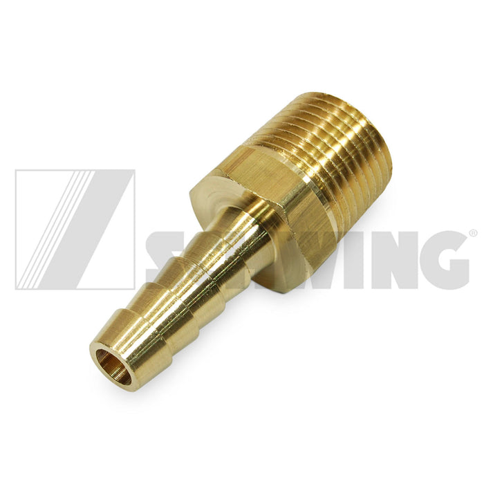 Fitting - 5/16" Barb X 3/8" Npt Brass | Weight: 2 lbs | Dimensions: 45 X 22 X 19 MM