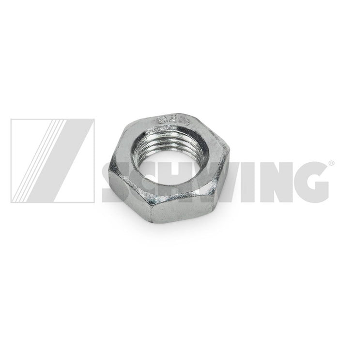 Nut - Hex Jam, 7/16-20Unf - Gr 5 - Zp | Weight: 2 lbs | Dimensions: 21 X 18 X 7 MM