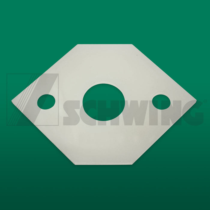 Plate - Antenna Mount Small Line | Weight: 2 lbs | Dimensions: 3 X 65 X 65