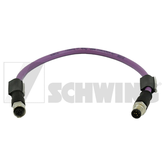 Connecting Cable M12, 0.3M | Weight: 2 lbs