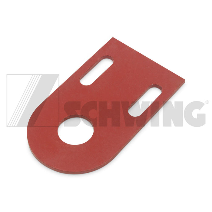 Plate - Handle Supt W/B Drain Valve | Weight: 2 lbs | Dimensions: 106 X 62 X 4 MM