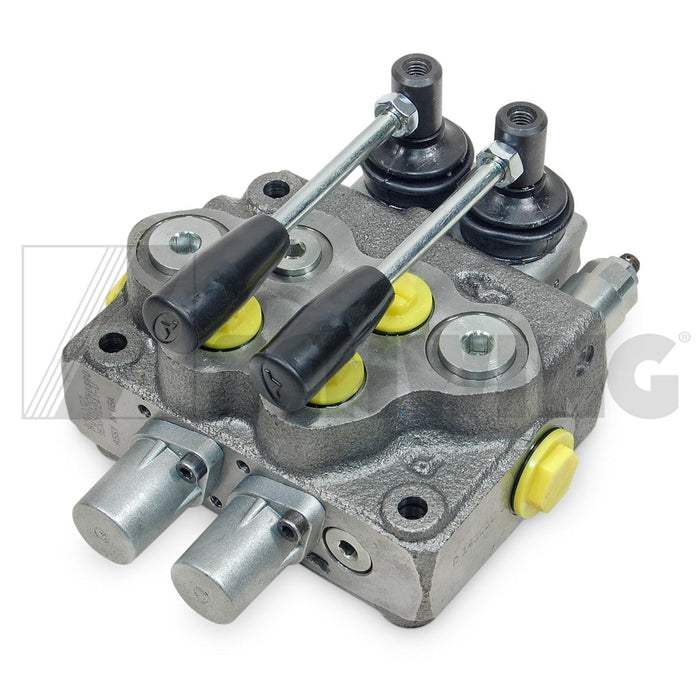 Valve - Manual,2 Section,3 Pos & 2 Pos | Weight: 13 lbs | Dimensions: 185 X 150 X 95 MM