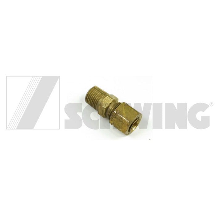 Fitting-1/4" Tube X 1/8"Npt,Push To Conn | Weight: 2 lbs