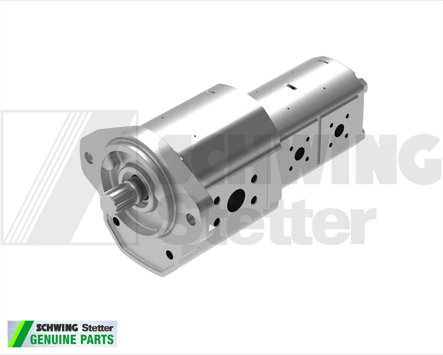 Fixed Displacement Pump 61+9+11 Ccm/U | Weight: 34 lbs | Dimensions: 337X174X155