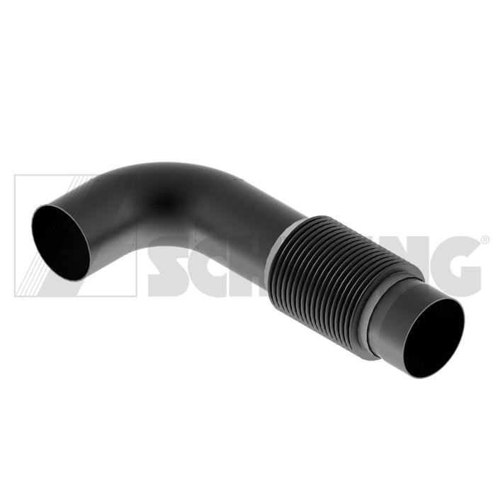 Wmt -3.5" Exhaust Elbow, T3 | Weight: 3 lbs