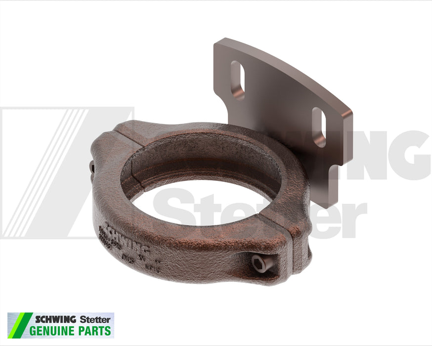 Screw Coupling 5 1/2" With Plate | Weight: 13 lbs | Dimensions: 230 X 202 X 122