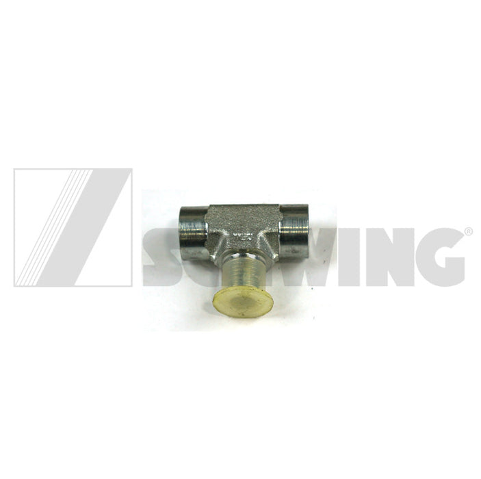 Fitting Branch Tee Npt 1/4 M X (2) 1/4 F | Weight: 2 lbs