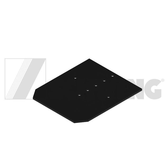 Door - Fold-Down Hopper Plastic -Lb33/40 | Weight: 4 lbs | Dimensions: 381 X 324 X 10