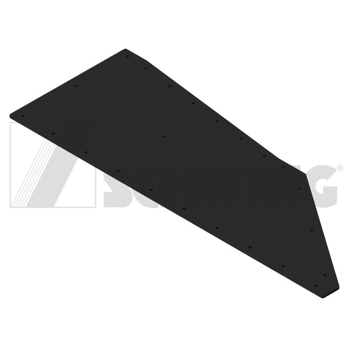 Hopper - Fold-Down Side Plastic -Lb33/40 | Weight: 14 lbs | Dimensions: 1305 X 488 X 10