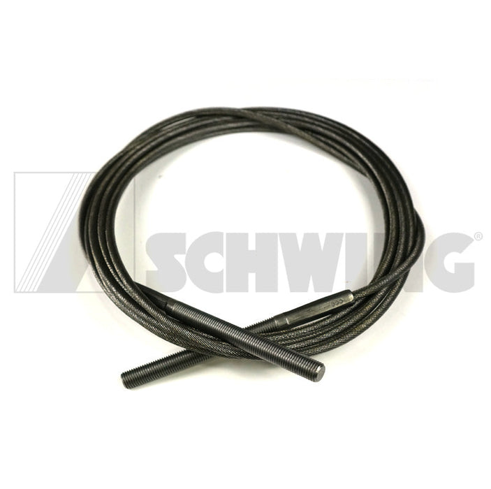 Wire Rope D 8 X 6695 Mm | Weight: 7 lbs | Dimensions: 360 X 285 X 55 MM | Brand: SCHWING