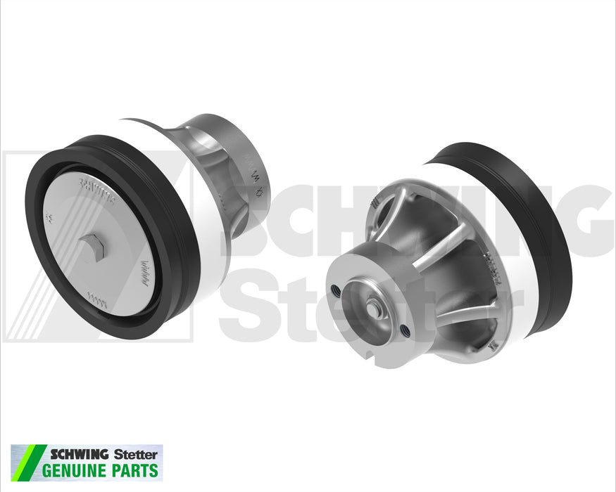 Multi-Piece Ram Dn230 Nbr | Weight: 31 lbs | Dimensions: 237 X 237 X 231