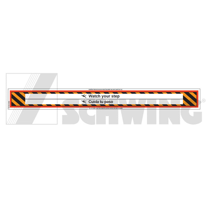 Decal -Watch Step Long-Lb-1231 | Weight: 1 lbs