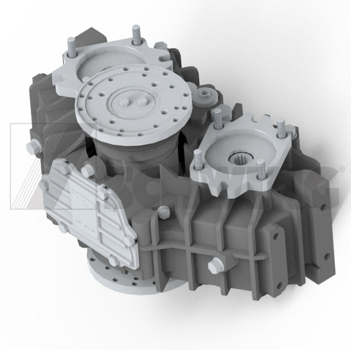 Power Take Off - Muncie Ssh2-21Xc-Pexexx | Weight: 235 lbs | Dimensions: 615 X 370 X 352