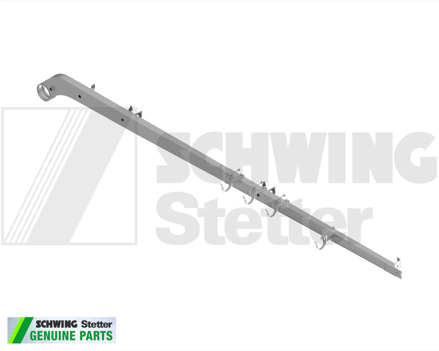 Boom Section 5 - S47Sx Iii, Machining | Weight: 316 lbs | Dimensions: 8105 X 707 X 684 MM