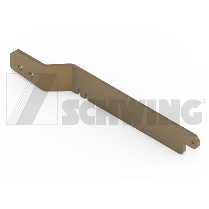 Plate - Scraper Arm Lh - Lb24/Lb33/Lb40 | Weight: 4 lbs | Dimensions: 395 X 51 X 41