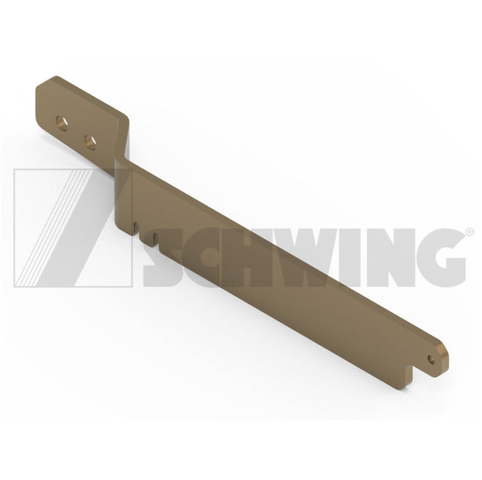 Plate - Scraper Arm Rh - Lb24/Lb33/Lb40 | Weight: 4 lbs | Dimensions: 395 X 51 X 41