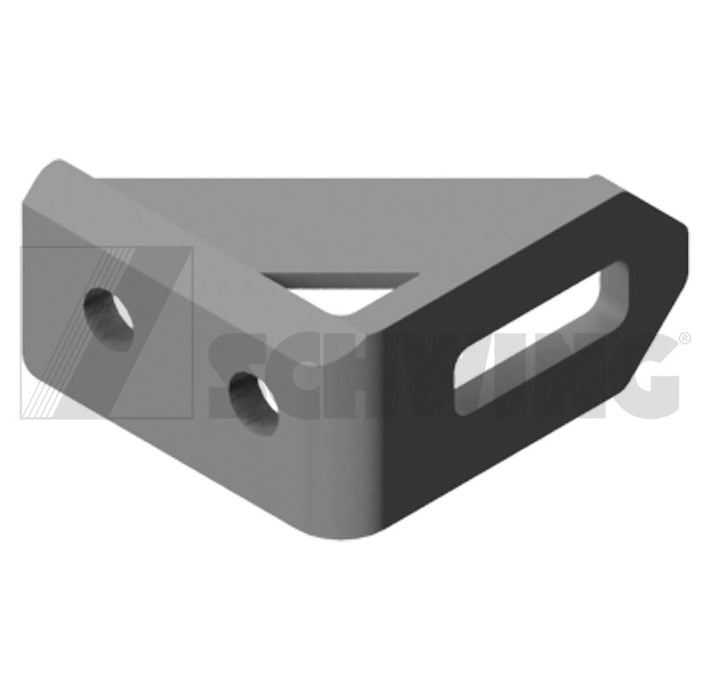 Wmt - Rh Scraper Angle Mount - Lb33/Lb40 | Weight: 2 lbs | Dimensions: 76 X 70 X 38