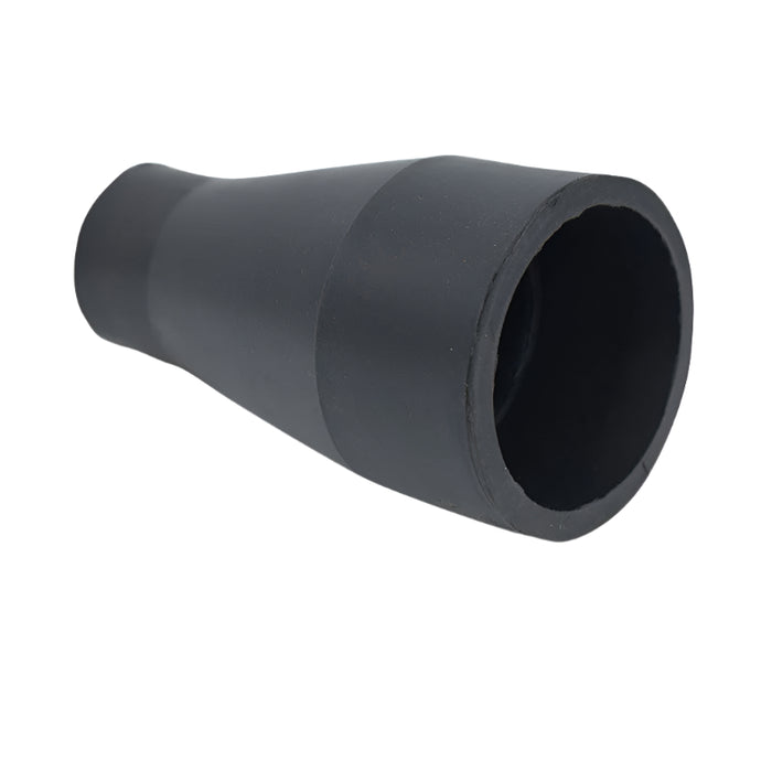 2-inch Shotcrete Nozzle Rubber Tip, Short variant, 124.5mm, designed for compact spray patterns, SNR20S.