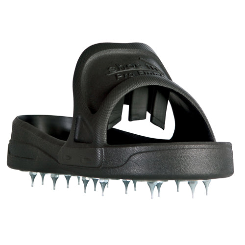 Shoe-in Spiked Shoes – slip-on shoes for mark-free resinous and epoxy floor coating installation