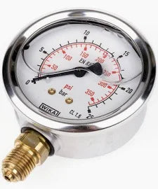 Western Mixer 1170265 – 0 - #2000 Gauge WET..2.5' 1/4' NPT