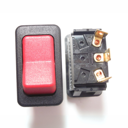 Western Mixer 1145139 – Rocker MTM Drum / Start / Stop - Red