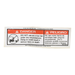 McNeilus 0214671 – Sign, Safe, Dang, NOT A TOW Bar