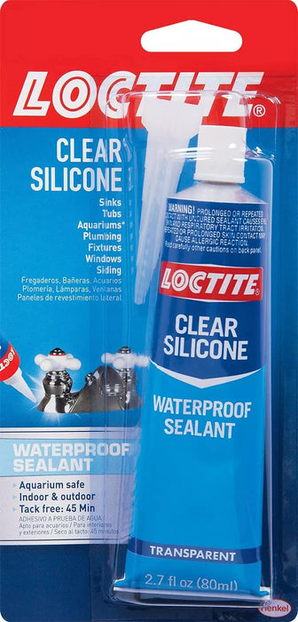 Western Mixer LOCTITE-SIL – 2.7 OZ. Tube Clear Silicone
