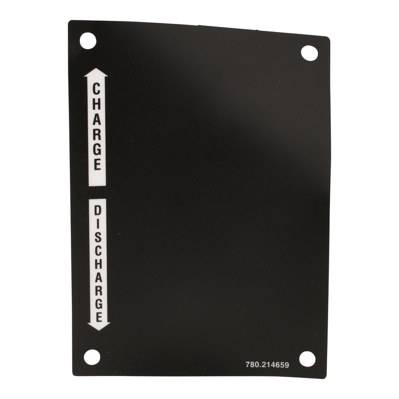 McNeilus 0214659 – Placard, Charge/Discharge Lever