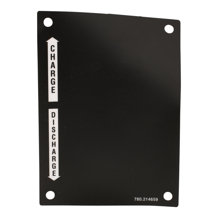 McNeilus 0214659 – Placard, Charge/Discharge Lever