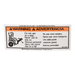 McNeilus 0214512 – Sign, Safe, Warn, DO NOT Step