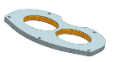 Putzmeister 706192 – Wear Plate 6" NON-CARBIDE - Putz TK 1005/1004